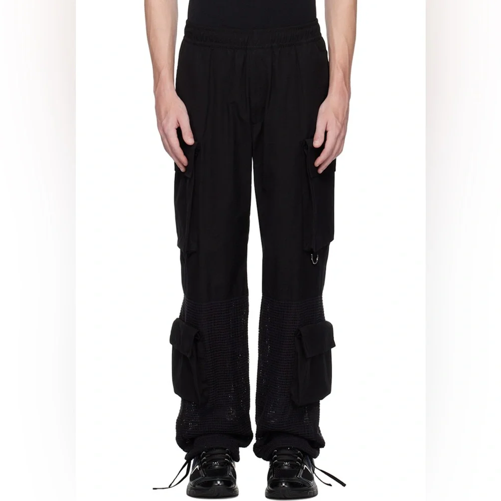 NWT Givenchy Mesh Panel Cargo Pants
